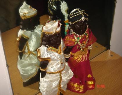 Rangoli: Marapaachi dolls for Golu