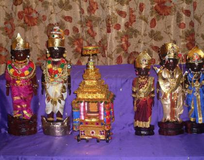 Rangoli: Marapaachi dolls for Golu