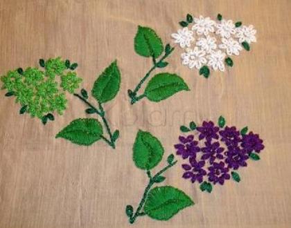 Rangoli: embroidary--Flowerbunch