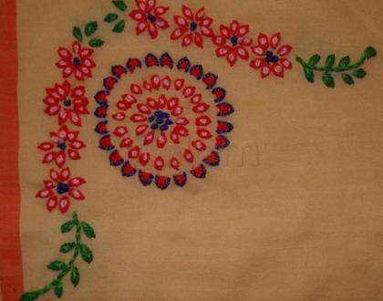 Rangoli: embroidery